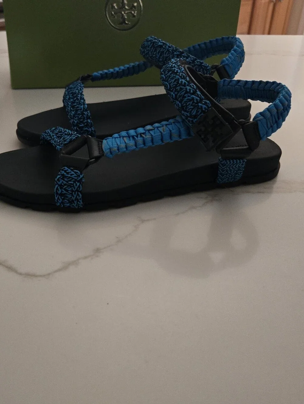 NWT Tory Burch Mellow Trail Rope Sandal